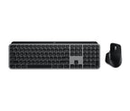 Logitech MX Keys S Combo for Mac keyboard Mouse included Home/Office RF Wireless + Bluetooth QWERTY US English Gray