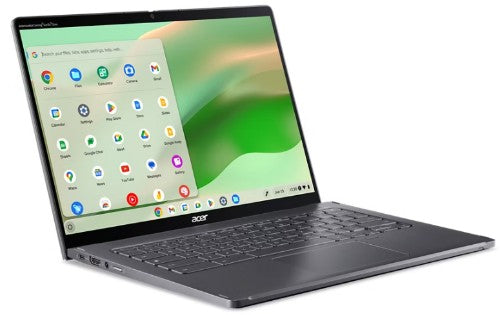 Acer Chromebook Enterprise Spin 714 CP714-2WN-320J Intel® Core™ i3 i3-1315U 14" Touchscreen Full HD 8 GB LPDDR4x-SDRAM 256 GB SSD Wi-Fi 6E (802.11ax) ChromeOS Gray