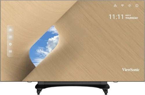 Viewsonic LDS138-151 signage display Digital signage flat panel 138" LED Wi-Fi 600 cd/m² Full HD Black