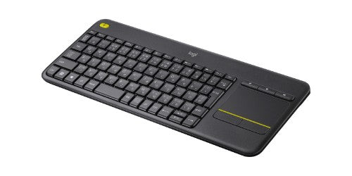 Logitech K400 Plus keyboard Universal RF Wireless AZERTY French Black