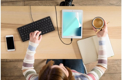 Kensington Simple Solutions Black Lightning QWERTY US English