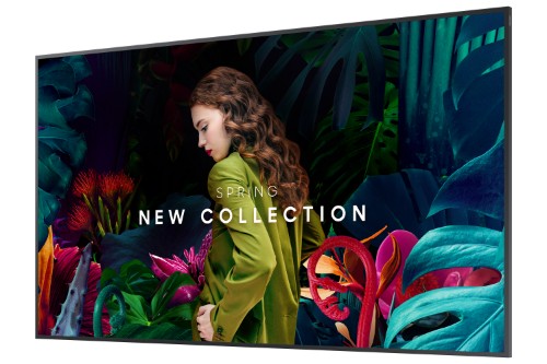 Samsung QB65C-N Digital signage flat panel 65" LED 350 cd/m² 4K Ultra HD Black Built-in processor Tizen 7.0 16/7