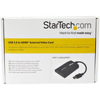 StarTech.com USB32HDPRO USB graphics adapter 1920 x 1200 pixels Black