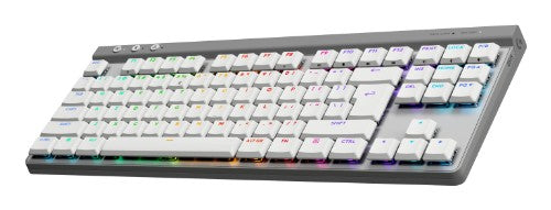 Logitech G 920-012535 keyboard Gaming RF Wireless + Bluetooth QWERTY English White