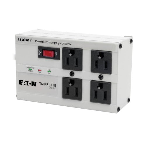 Tripp Lite ISOBAR4ULTRA surge protector Light grey 4 AC outlet(s) 110 - 125 V 72" (1.83 m)