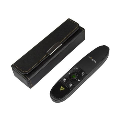 StarTech.com PRESREMOTEG wireless presenter Black