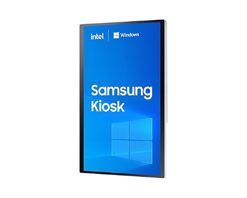 Samsung LH24KMC3BGCXZC signage display Kiosk design 24" LED 250 cd/m² Full HD White Touchscreen Built-in processor Windows 10 IoT Enterprise