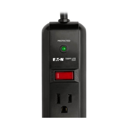 Tripp Lite TLP712B surge protector Black 7 AC outlet(s) 120 V 144.1" (3.66 m)