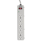 Tripp Lite TLM606HJ surge protector Gray 6 AC outlet(s) 120 V 70.9" (1.8 m)