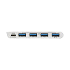 Tripp Lite U460-004-4A-C interface hub USB 3.2 Gen 1 (3.1 Gen 1) Type-C 5000 Mbit/s White