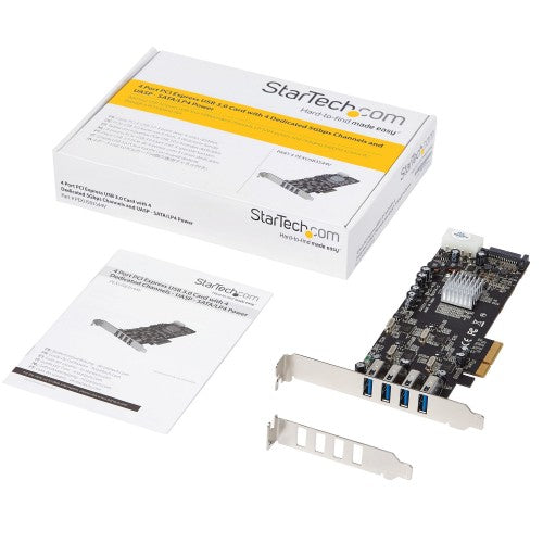 StarTech.com PEXUSB3S44V interface cards/adapter Internal USB 3.2 Gen 1 (3.1 Gen 1)