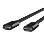 Belkin F2CD081BT1M-BLK USB cable 39.4" (1 m) USB C Black