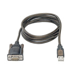Tripp Lite U209-005-COM serial cable Black 59.8" (1.52 m) USB Type-A DB-9