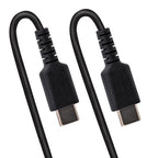 StarTech.com R2CCC-50C-USB-CABLE USB cable USB 2.0 19.7" (0.5 m) USB C Black