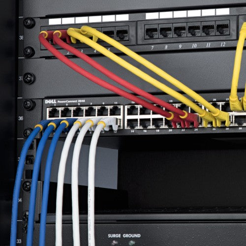 StarTech.com NLYL-50F-CAT6A-PATCH networking cable Yellow 598.4" (15.2 m) S/FTP (S-STP)