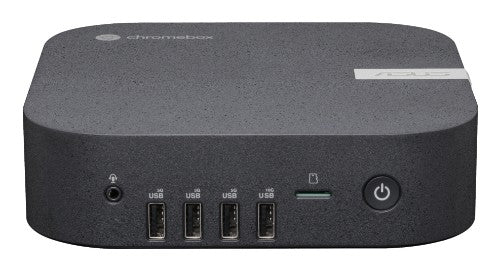 ASUS Chromebox 5a CHROMEBOX5A-SC041UN Intel® Celeron® 7305 4 GB DDR4-SDRAM 128 GB SSD ChromeOS Small Desktop Mini PC Black