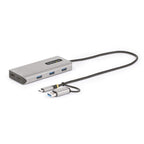 StarTech.com 167B-USBC-MULTIPORT laptop dock/port replicator Wired USB 3.2 Gen 1 (3.1 Gen 1) Type-C Silver