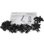 StarTech.com 2POSTRACK42 rack cabinet 42U Freestanding rack Black