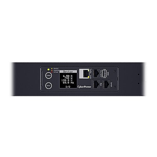 CyberPower PDU31101 power distribution unit (PDU) 24 AC outlet(s) 0U Black