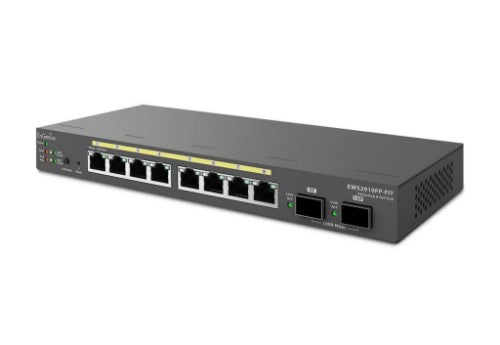 EnGenius EWS2910FP-FIT network switch Managed L2/L3 Gigabit Ethernet (10/100/1000) Power over Ethernet (PoE) Gray