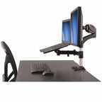 StarTech.com ARMUNONB monitor mount / stand 27" Desk Aluminum, Black