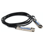 AddOn Networks CAB-O-O-400G-1M-AO InfiniBand/fibre optic cable 39.4" (1 m) OSFP Black, Silver