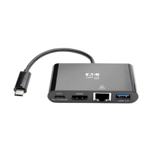 Tripp Lite U444-06N-H4GUBC laptop dock/port replicator USB 3.2 Gen 2 (3.1 Gen 2) Type-C Black