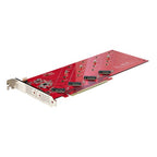 StarTech.com QUAD-M2-PCIE-CARD-B interface cards/adapter Internal M.2