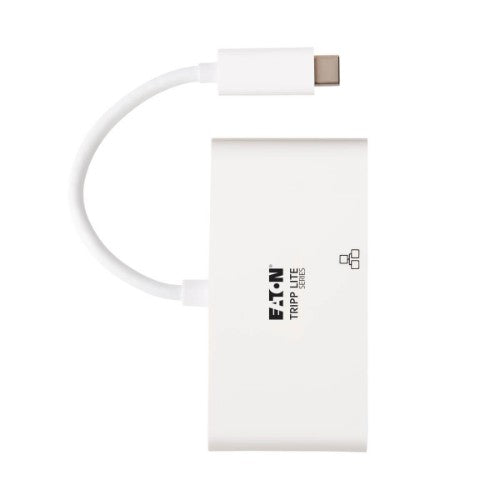 Tripp Lite U444-06N-H4GU-C USB graphics adapter 3840 x 2160 pixels White