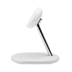 Tripp Lite U280MS-2N1-WH mobile device charger Headset, Smartphone White USB Wireless charging Indoor