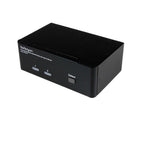 StarTech.com SV231DPDDUA KVM switch Black