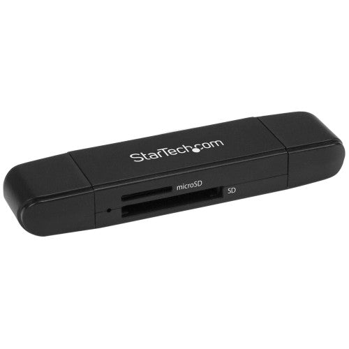 StarTech.com SDMSDRWU3AC card reader USB 3.2 Gen 1 (3.1 Gen 1) Type-A/Type-C Black