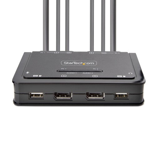 StarTech.com C2-DD46-UA2-CBL-KVM KVM switch Black
