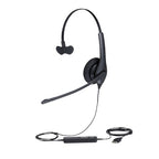 Jabra Biz 1500 Headset Wired Head-band Office/Call center Bluetooth Black