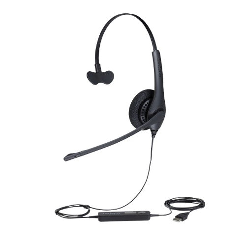 Jabra Biz 1500 Headset Wired Head-band Office/Call center Bluetooth Black