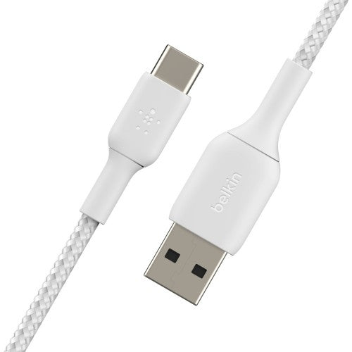 Belkin CAB002BT1MWH USB cable 39.4" (1 m) USB A USB C White