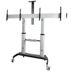 StarTech.com STNDMTVDUO TV mount/stand 60" Black, Silver