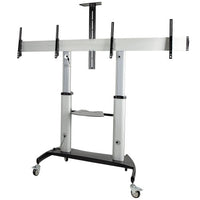 StarTech.com STNDMTVDUO TV mount/stand 60" Black, Silver