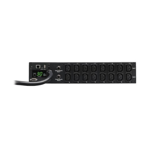 Tripp Lite PDUMH30HVNET power distribution unit (PDU) 16 AC outlet(s) 2U Black