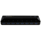 StarTech.com ST103008U2C interface hub USB 3.2 Gen 1 (3.1 Gen 1) Type-B 5000 Mbit/s Black