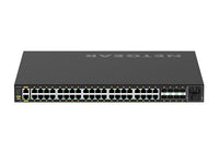 NETGEAR GSM4248PX Managed L2/L3/L4 Gigabit Ethernet (10/100/1000) Power over Ethernet (PoE) 1U Black