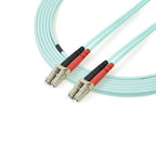 StarTech.com A50FBLCLC3 InfiniBand/fibre optic cable 118.1" (3 m) LC Turquoise