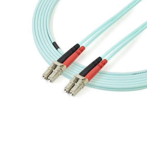 StarTech.com 450FBLCLC3 InfiniBand/fibre optic cable 118.1" (3 m) LC Aqua color