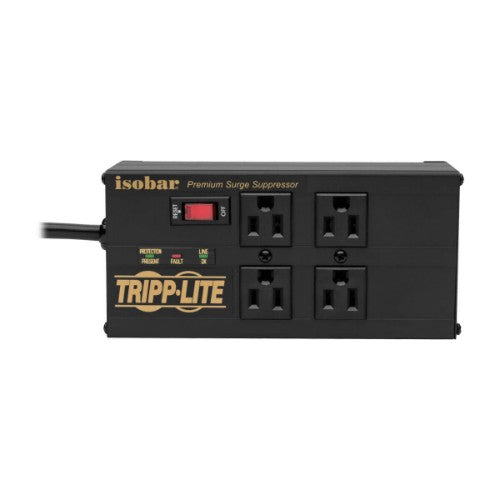 Tripp Lite IBAR4ULTRAUSBB surge protector Black 4 AC outlet(s) 120 V 96.1" (2.44 m)