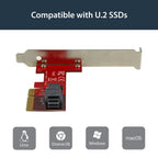 StarTech.com PEX4SFF8643 interface cards/adapter Internal U.2
