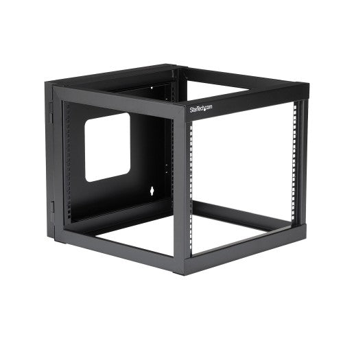StarTech.com RK819WALLOH rack cabinet 8U Wall mounted rack Black
