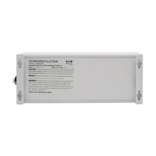 Tripp Lite ISOBAR825ULTRA surge protector White 8 AC outlet(s) 120 V 295.3" (7.5 m)