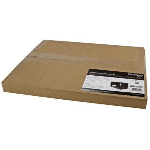 StarTech.com WALLSHELF4U rack cabinet 4U Wall mounted rack Black