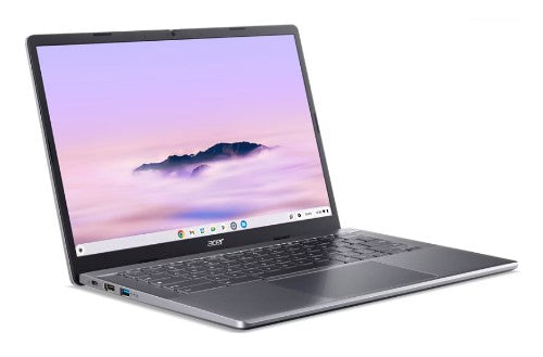 Acer Chromebook Plus 514 CBE574-1T-R8T7 AMD Ryzen™ 3 7320C 14" Touchscreen 8 GB LPDDR5x-SDRAM 256 GB SSD Wi-Fi 6E (802.11ax) ChromeOS Gray