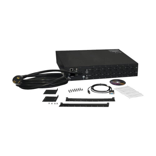 Tripp Lite PDUMNH30 power distribution unit (PDU) 16 AC outlet(s) 2U Black